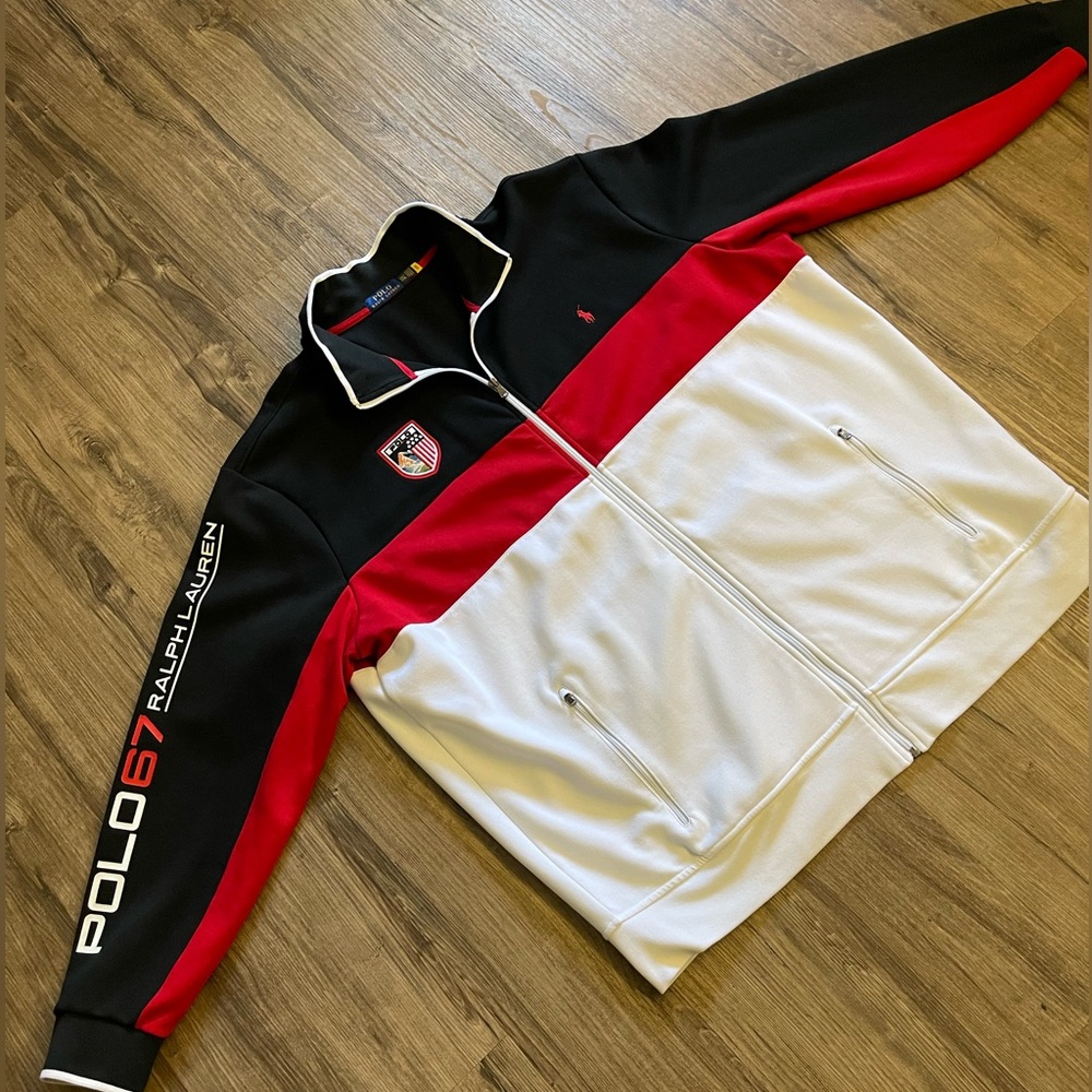 POLO | Mens BIG & TALL Zip up Jacket sz 3XLT